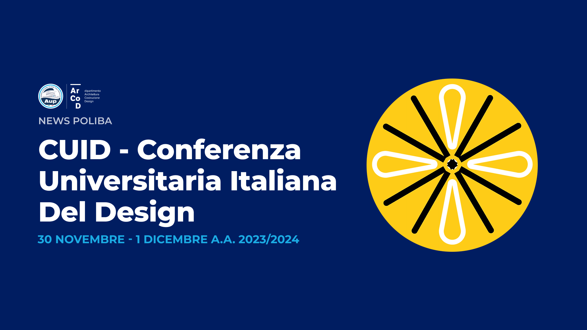 CUID - Conferenza Universitaria Italiana del Design - A.A.2023/24